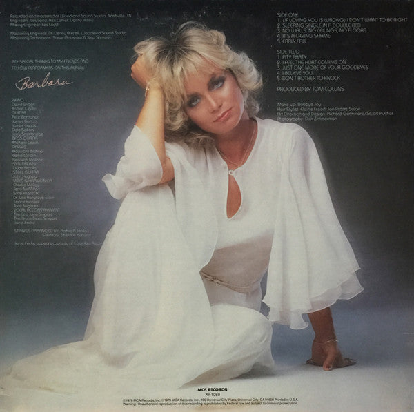 Barbara Mandrell : Moods (LP, Album, Tan)