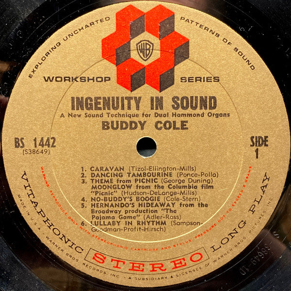 Buddy Cole : Ingenuity In Sound (LP, Gat)