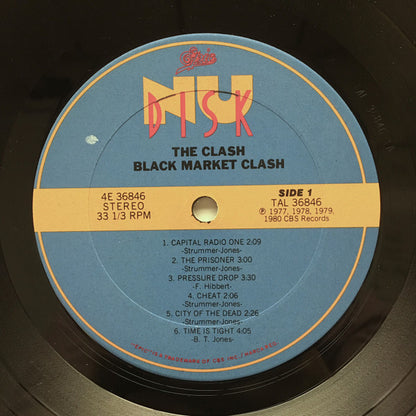 The Clash : Black Market Clash (10", EP, Comp, Ter)