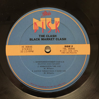 The Clash : Black Market Clash (10", EP, Comp, Ter)