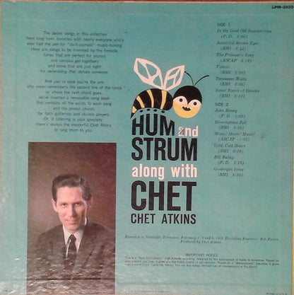 Chet Atkins : Hummm And Strum Along With Chet Atkins (LP, Album, Mono, Roc)