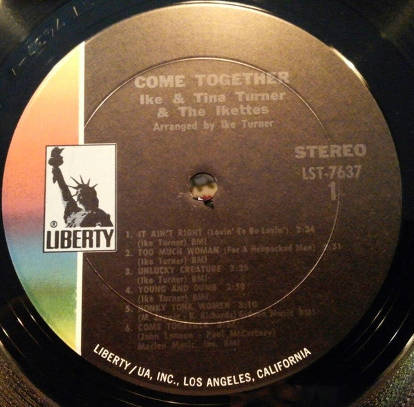 Ike & Tina Turner And The Ikettes : Come Together (LP, Album)