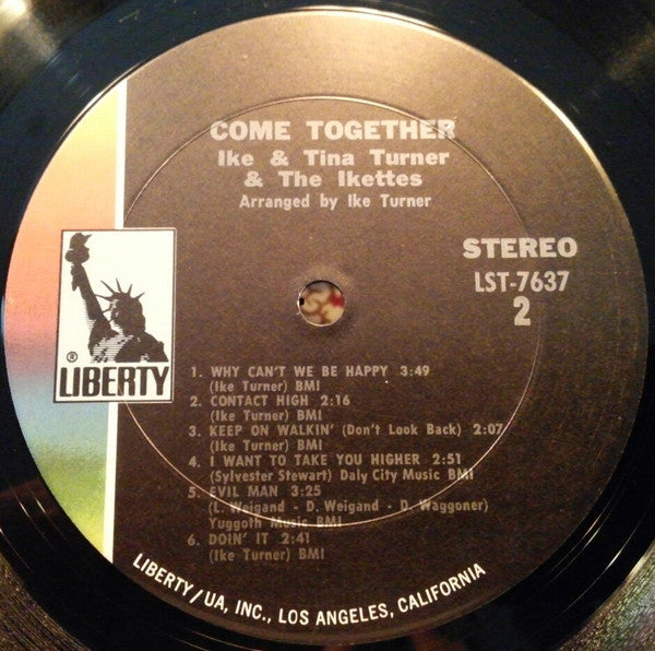 Ike & Tina Turner And The Ikettes : Come Together (LP, Album)