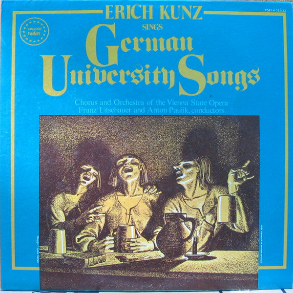 Erich Kunz : Erich Kunz Sings German University Songs (2xLP, Album, Comp)
