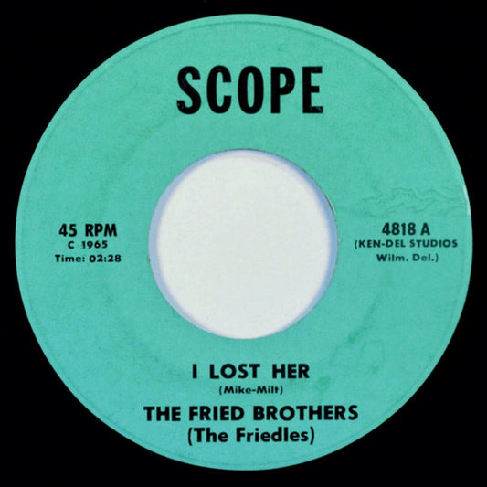 The Fried Brothers, The Friedles : I Lost Her (7", Single)
