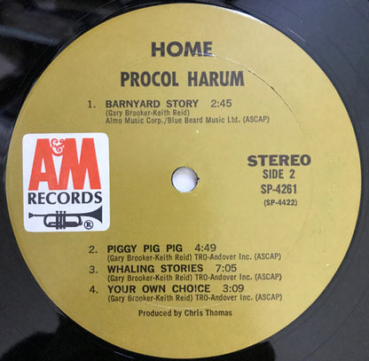 Procol Harum : Home (LP, Album, Mon)