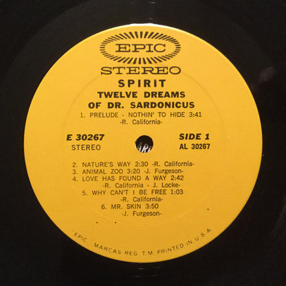 Spirit (8) : Twelve Dreams Of Dr. Sardonicus (LP, Album, Ter)