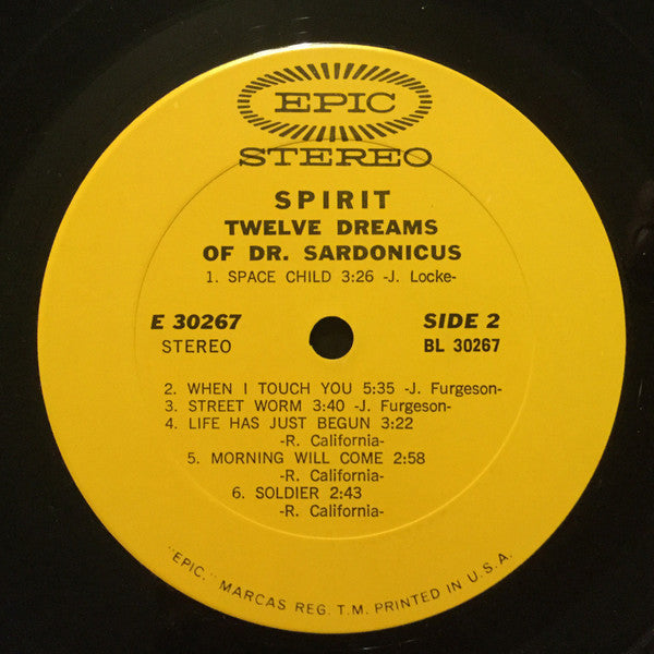 Spirit (8) : Twelve Dreams Of Dr. Sardonicus (LP, Album, Ter)