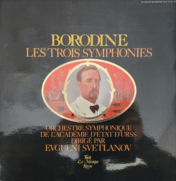 Evgeni Svetlanov : Borordine: Les trois symphonies (LP, Album, Gat + LP, Album, 2 L)