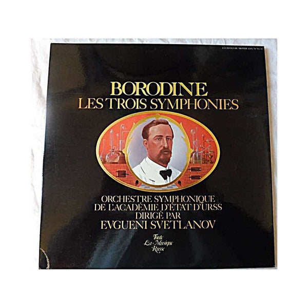 Evgeni Svetlanov : Borordine: Les trois symphonies (LP, Album, Gat + LP, Album, 2 L)