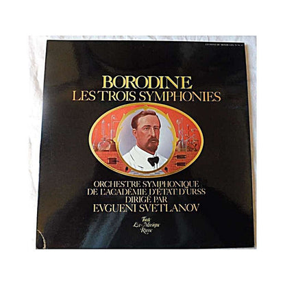 Evgeni Svetlanov : Borordine: Les trois symphonies (LP, Album, Gat + LP, Album, 2 L)