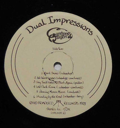 Cantwell & Quillen : Dual Impressions (LP, Album)