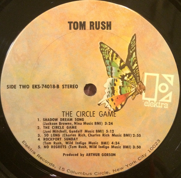 Tom Rush : The Circle Game (LP, Album, RE)