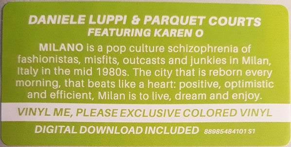 Daniele Luppi & Parquet Courts : Milano (LP, Album, Club, Ltd, Num, Yel)