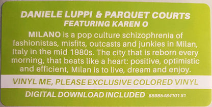 Daniele Luppi & Parquet Courts : Milano (LP, Album, Club, Ltd, Num, Yel)