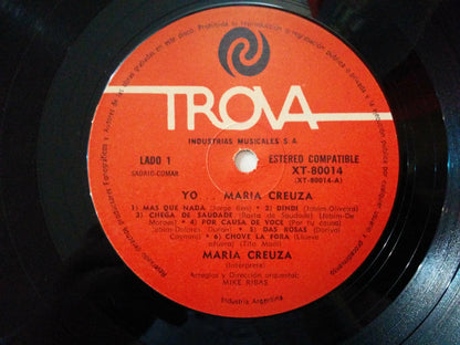 Maria Creuza : Yo... (LP, Album)