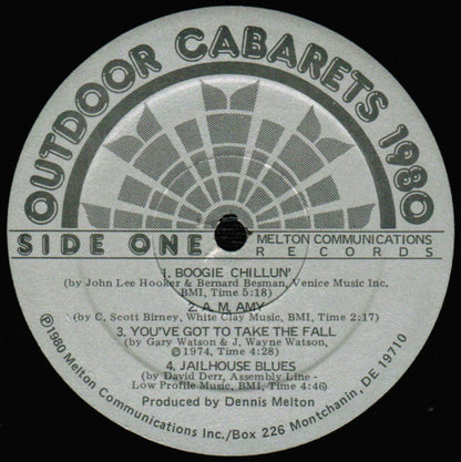 Various : The Outdoors Cabarets 1980 (LP, Album)