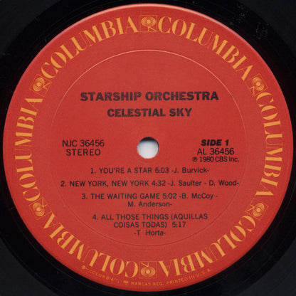 The Starship Orchestra : Celestial Sky (LP, Album)