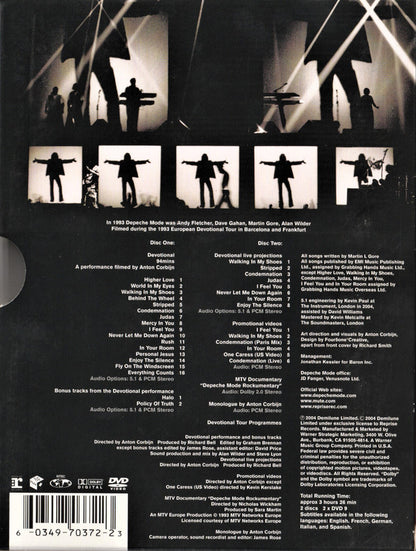 Depeche Mode : Devotional (A Performance Filmed By Anton Corbijn) (2xDVD-V, NTSC)
