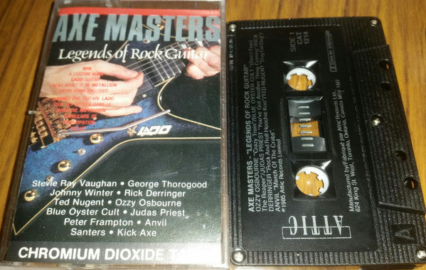 Various : Axe Masters: Legends Of Rock Guitar (Cass, Comp)