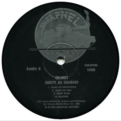 Culprit : Guilty As Charged (LP, Album)