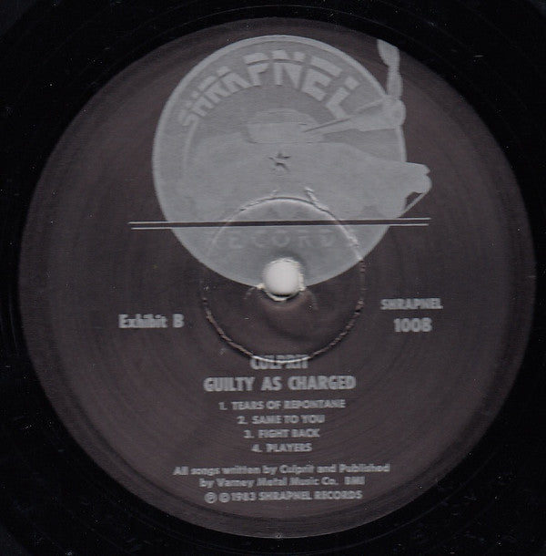 Culprit : Guilty As Charged (LP, Album)