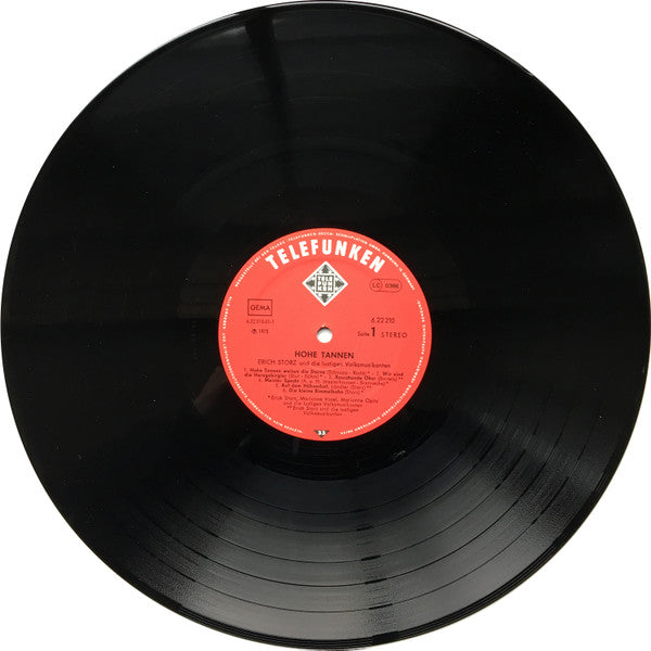 Erich Storz Und Die Lustigen Volksmusikanten : Hohe Tannen (LP)