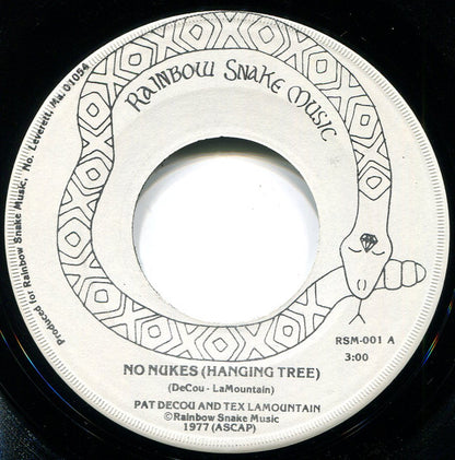 Pat DeCou And Tex LaMountain : No Nukes And Karen Silkwood (7")