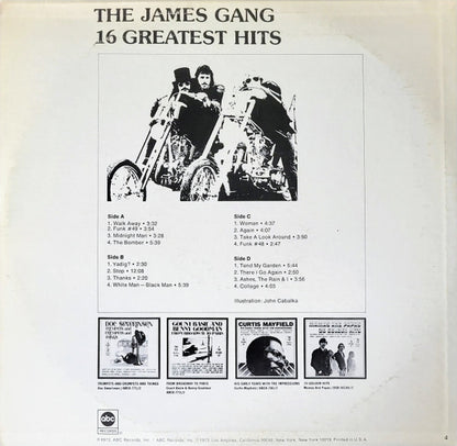 James Gang : 16 Greatest Hits (2xLP, Comp, RP)