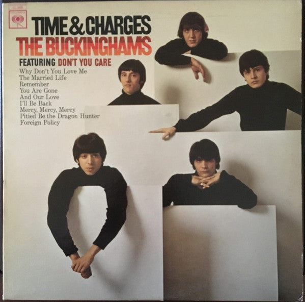 The Buckinghams : Time & Charges (LP, Album, Mono)
