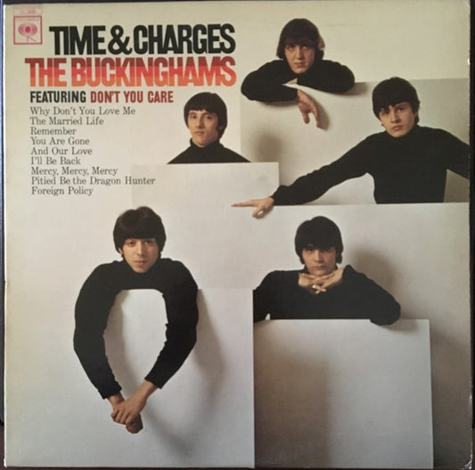 The Buckinghams : Time & Charges (LP, Album, Mono)