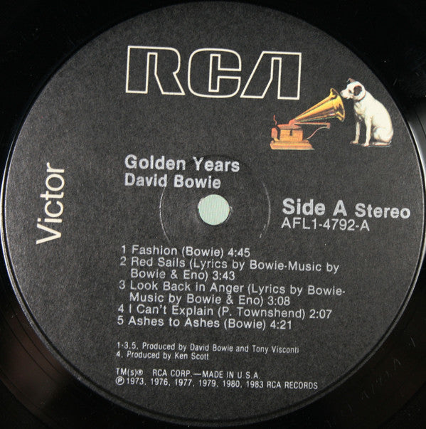 David Bowie : Golden Years (LP, Comp, RM)