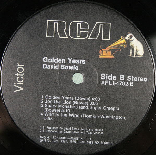 David Bowie : Golden Years (LP, Comp, RM)