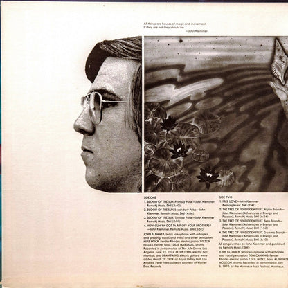 John Klemmer : Magic And Movement (LP, Quad, Ter)