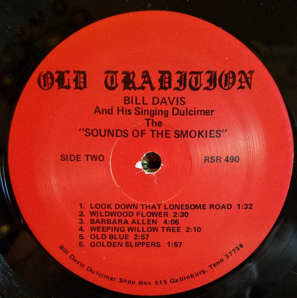 Bill Davis (8) : Sounds Of The Smokies (LP, Album, RP)