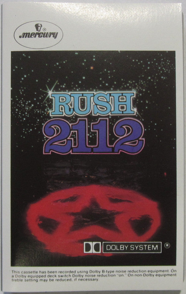 Rush : 2112 (Cass, Album, RE, Dol)