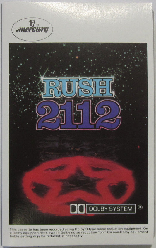 Rush : 2112 (Cass, Album, RE, Dol)