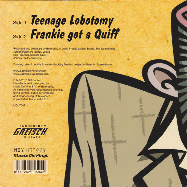 Batmobile : Teenage Lobotomy (7", Ltd, Num, Yel)