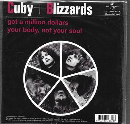 Cuby + Blizzards : Got A Million Dollars / Your Body, Not Your Soul (7", Single, Ltd, RE, Whi)
