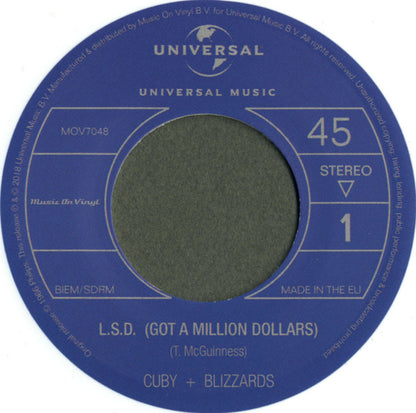 Cuby + Blizzards : Got A Million Dollars / Your Body, Not Your Soul (7", Single, Ltd, RE, Whi)