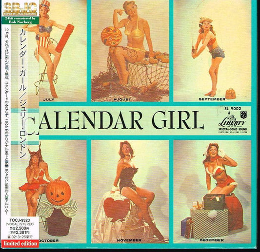 Julie London : Calendar Girl (CD, Album, Ltd, RE, RM, Pap)