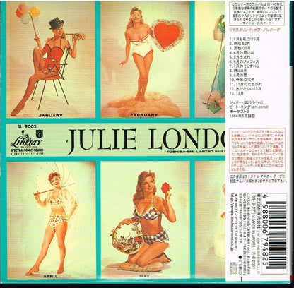 Julie London : Calendar Girl (CD, Album, Ltd, RE, RM, Pap)