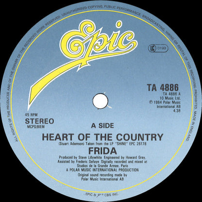 Frida : Heart Of The Country (12", Single)