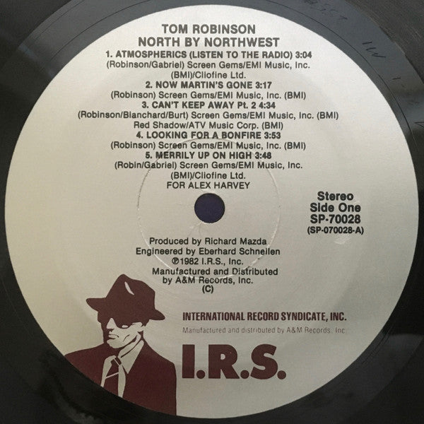 Tom Robinson : North By Northwest (LP, Album, Mon)