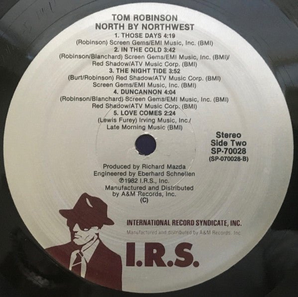 Tom Robinson : North By Northwest (LP, Album, Mon)