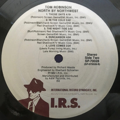 Tom Robinson : North By Northwest (LP, Album, Mon)