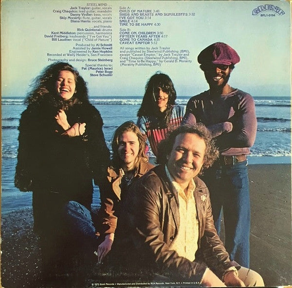 Jack Traylor And Steelwind : Child Of Nature (LP, Album, Ind)