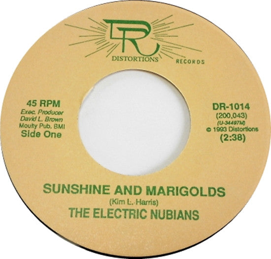 The Electric Nubians : Sunshine & Marigolds (7")