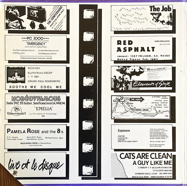 Various : Live At Le Disque (2xLP, Comp)