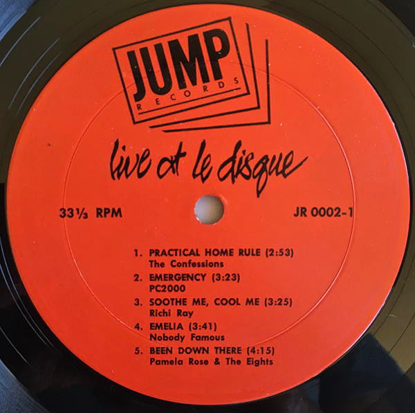 Various : Live At Le Disque (2xLP, Comp)